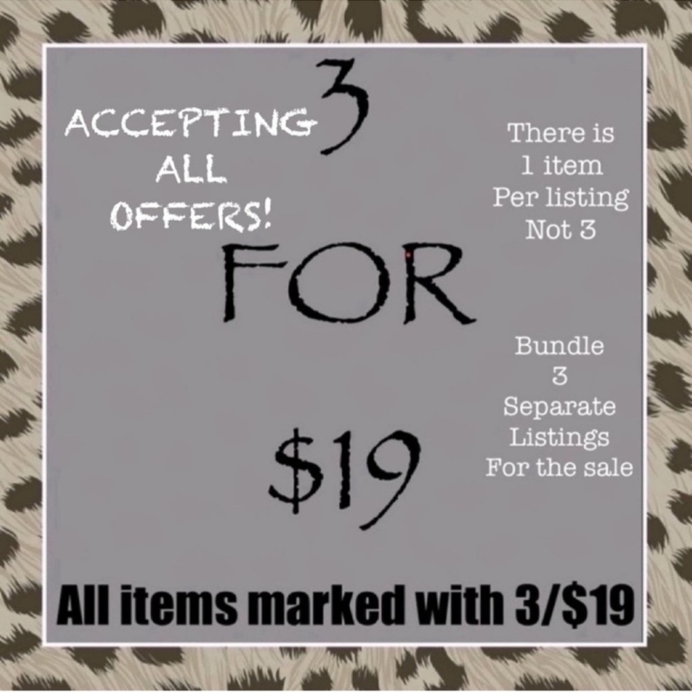 🎈3/$19 SALE